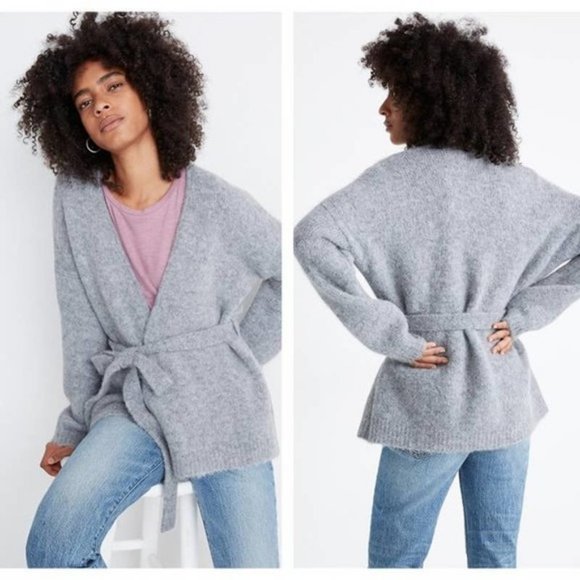Nwot Madewell Harmon Wrap Cardigan 